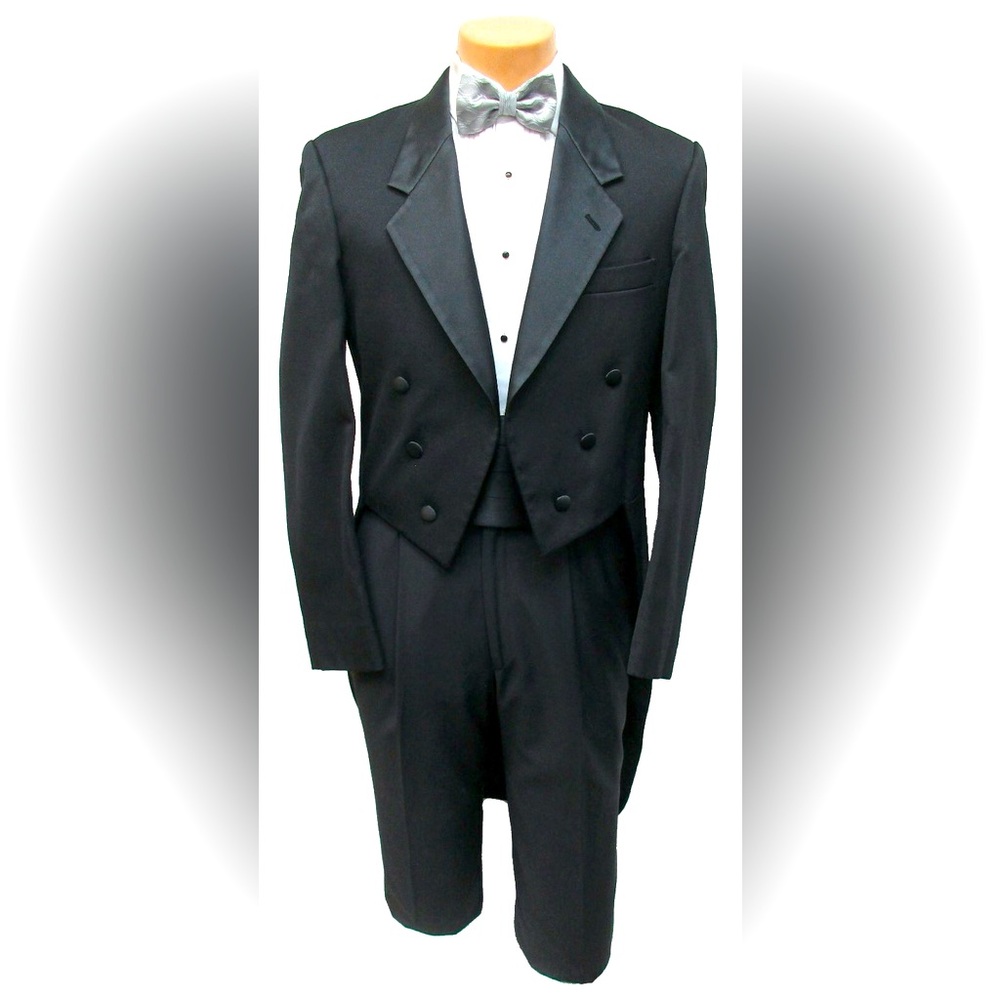 Classic Black Men's Tuxedo Suit